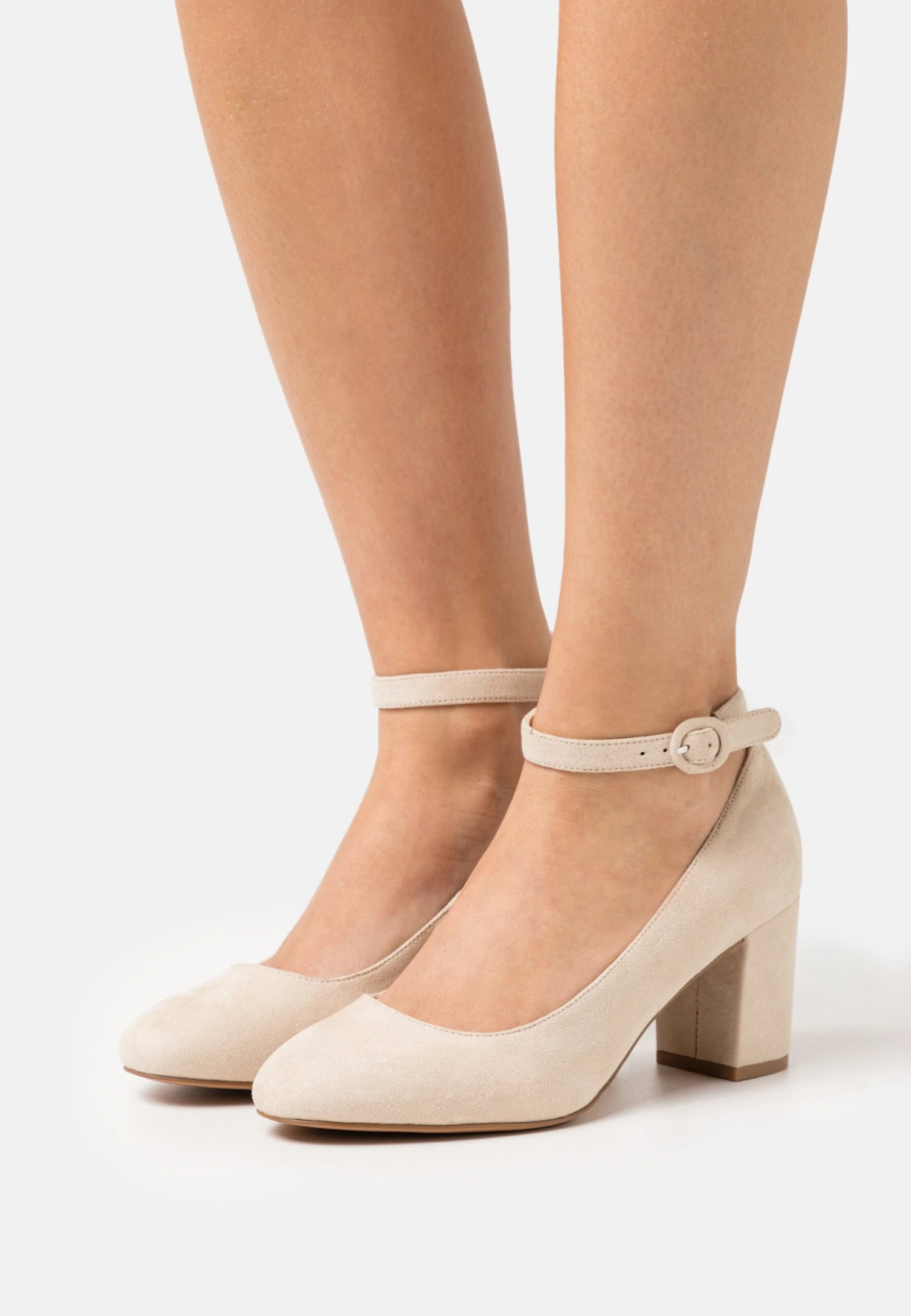 Klassieke Pumps - Taupe 1 Klassieke Pumps - Taupe