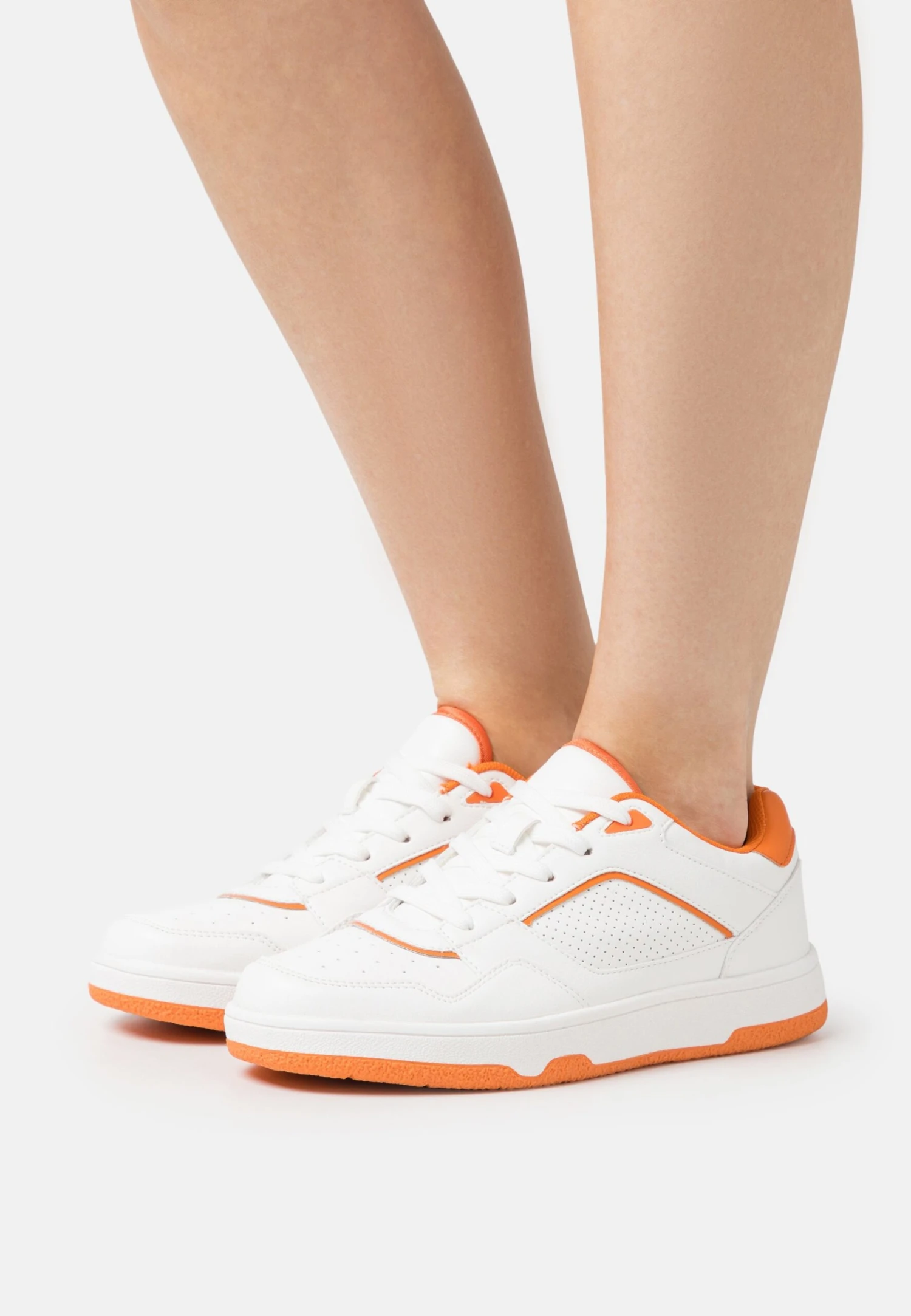 Sneakers Laag - White/Orange 1 Sneakers Laag - White/Orange