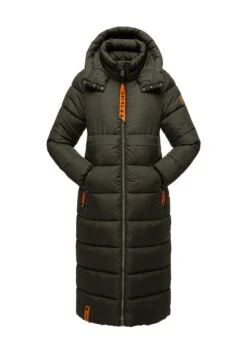 Navahoo Kristallblume - Winterjas - Dark Olive -Dameskleding Winkel 3ea0dcff3ad442a99e155e20ae3654d6