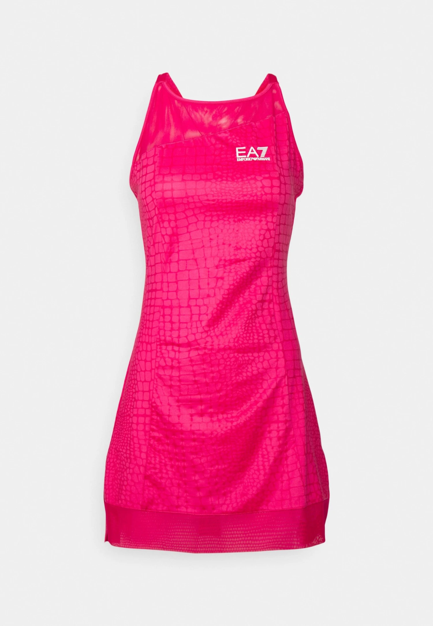 EA7 Emporio Armani Tennis Pro Freestyle Dress - Jurken - Fancy Pink Yarrow 4 EA7 Emporio Armani Tennis Pro Freestyle Dress - Jurken - Fancy Pink Yarrow - Afbeelding 4
