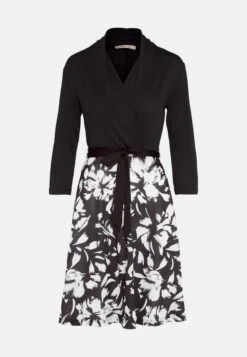 Anna Field Jerseyjurk - Black/White -Dameskleding Winkel dbc57471fde445fe8345ef22d822f1a4