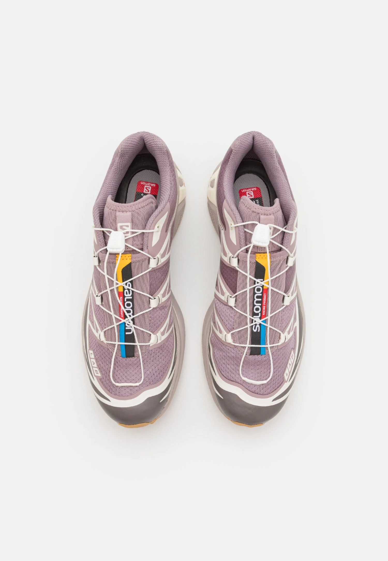 Salomon Xt-6 Unisex - Sneakers Laag - Quail/Plum Kitten/Vanilla Ice 4 Salomon Xt-6 Unisex - Sneakers Laag - Quail/Plum Kitten/Vanilla Ice - Afbeelding 4