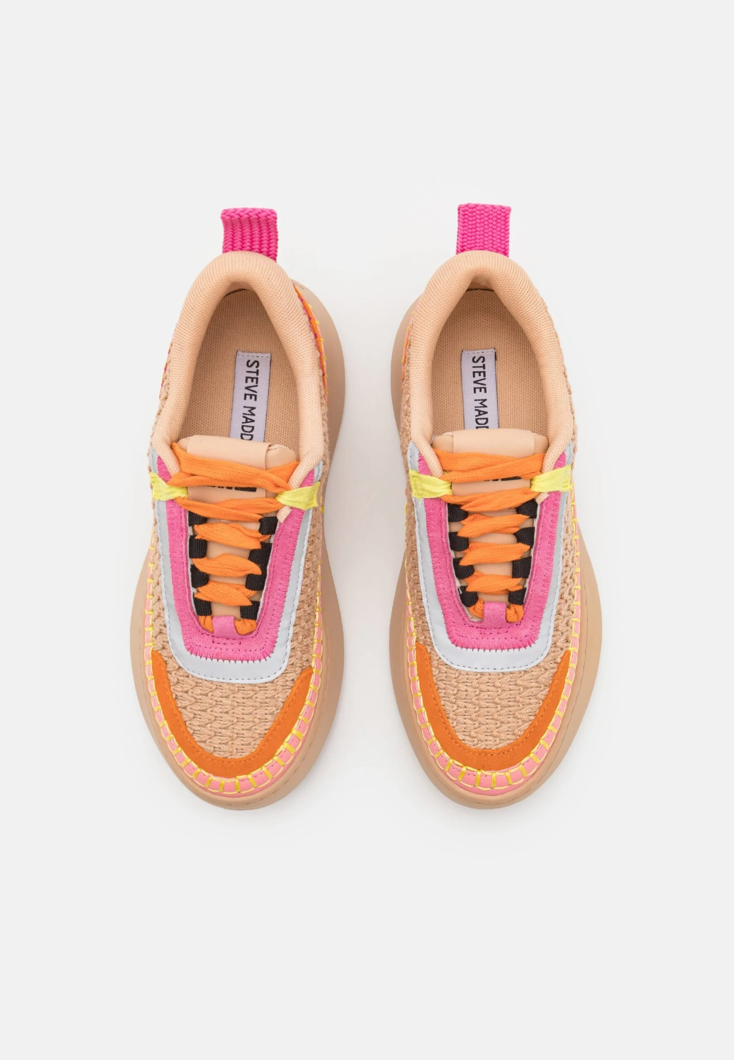 Steve Madden Doubletake - Sneakers Laag - Natural/Orange 5 Steve Madden Doubletake - Sneakers Laag - Natural/Orange - Afbeelding 5